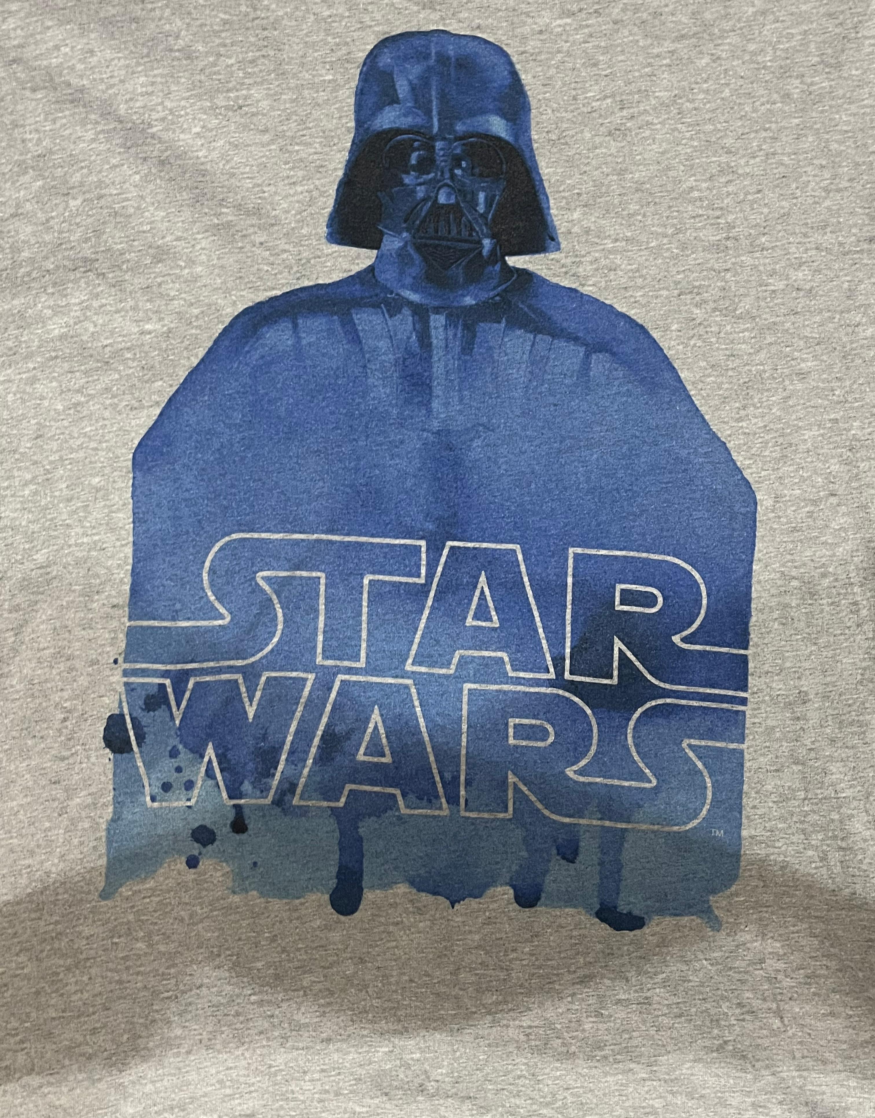 Star Wars x Uniqlo Darth Vader Graphic Tee – Grey (L)