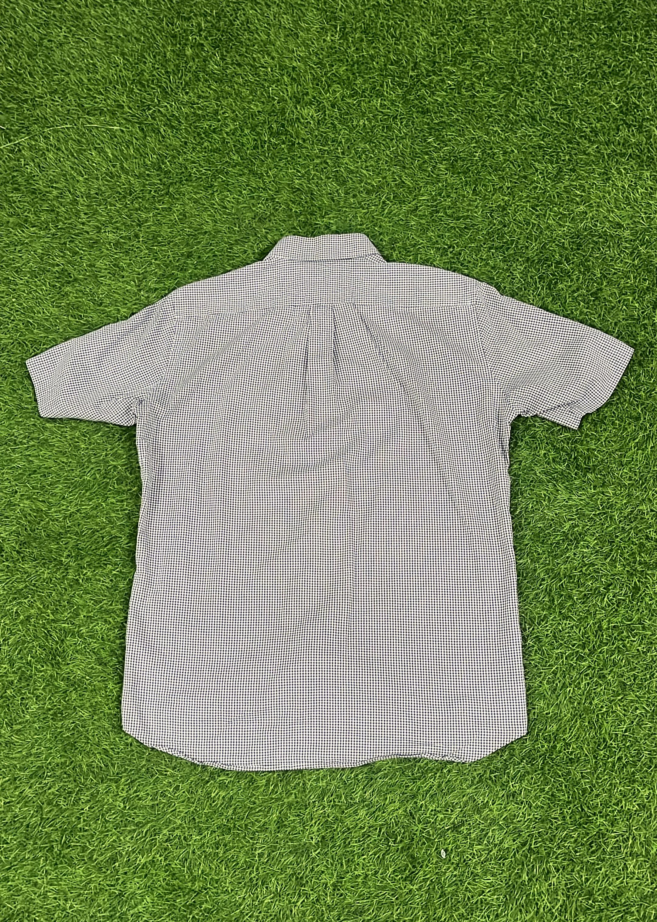 Uniqlo Classic Checkered Short-Sleeve Shirt – Black & White