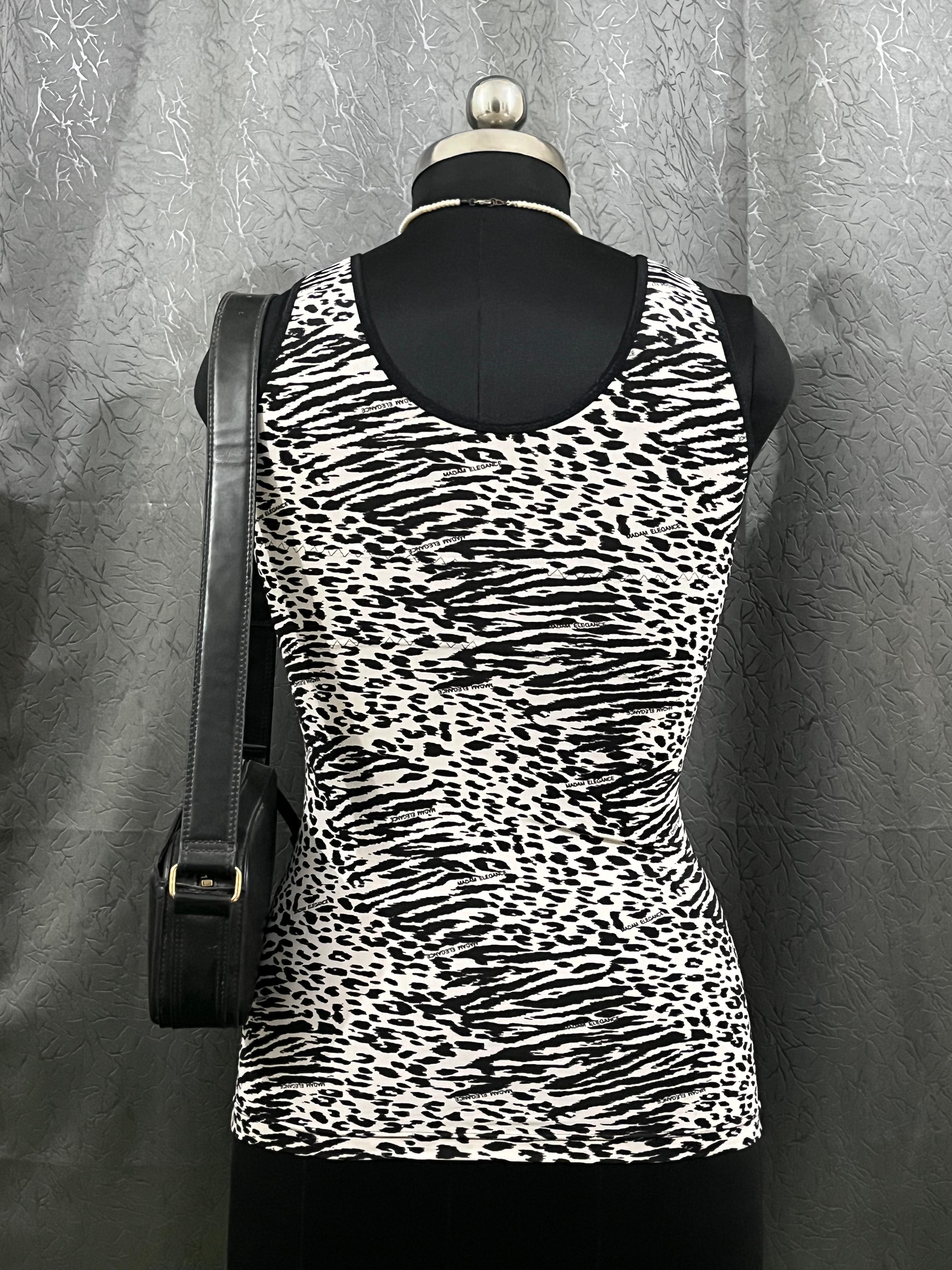 Women’s Animal Print Tank Top – XL