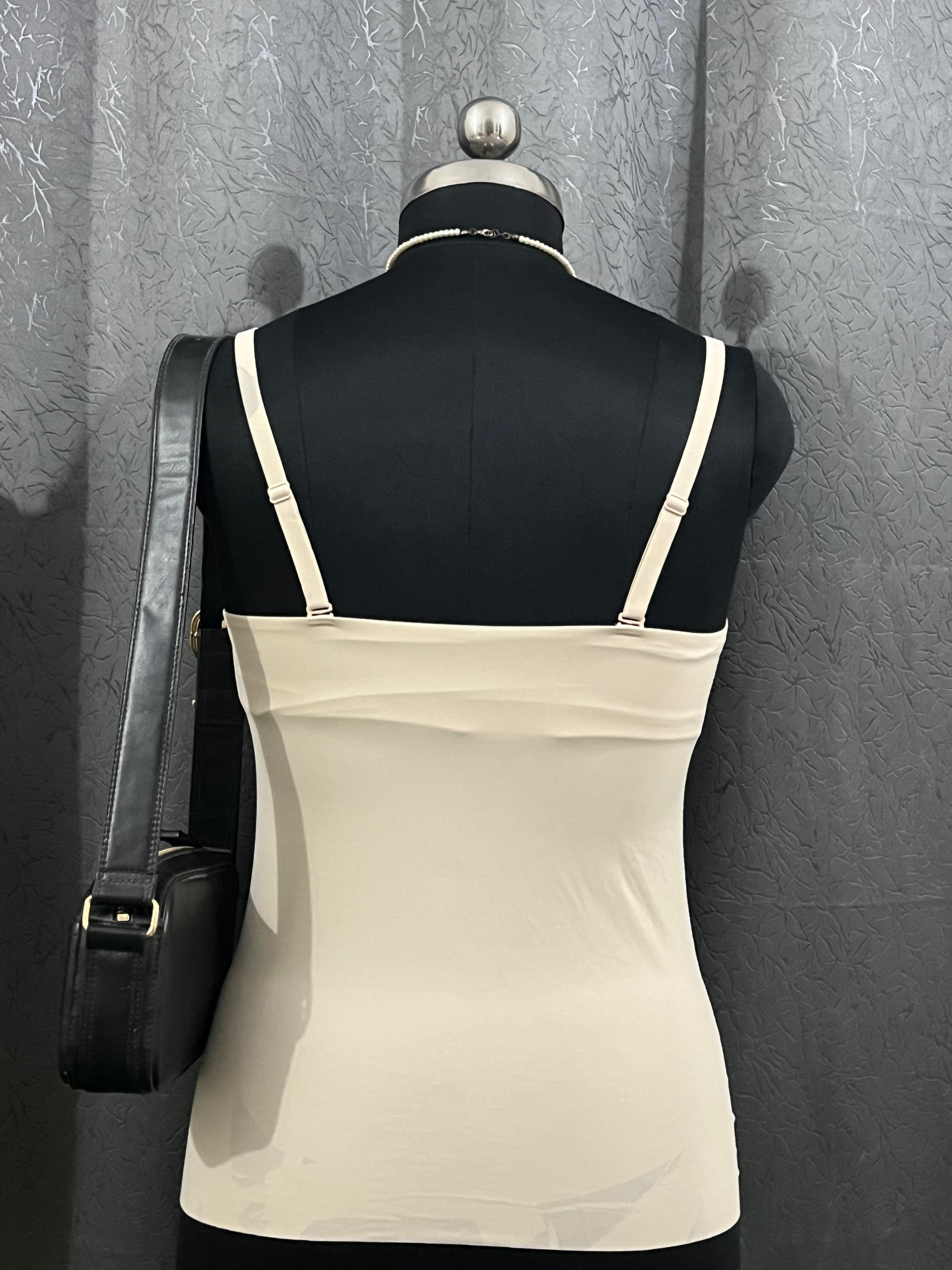 Beige Seamless Camisole Top – Size L