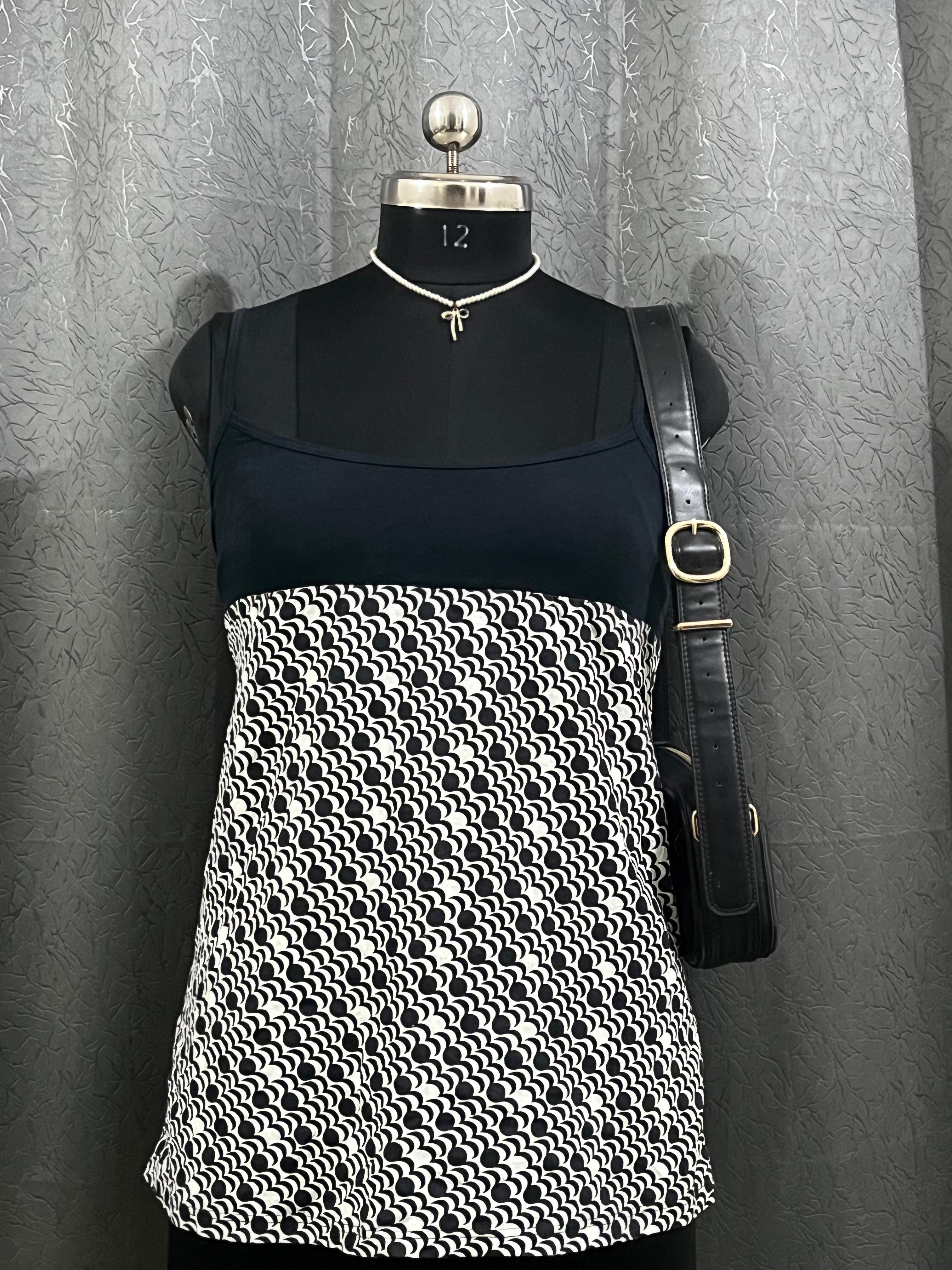 Chic Printed Camisole Top – Size L