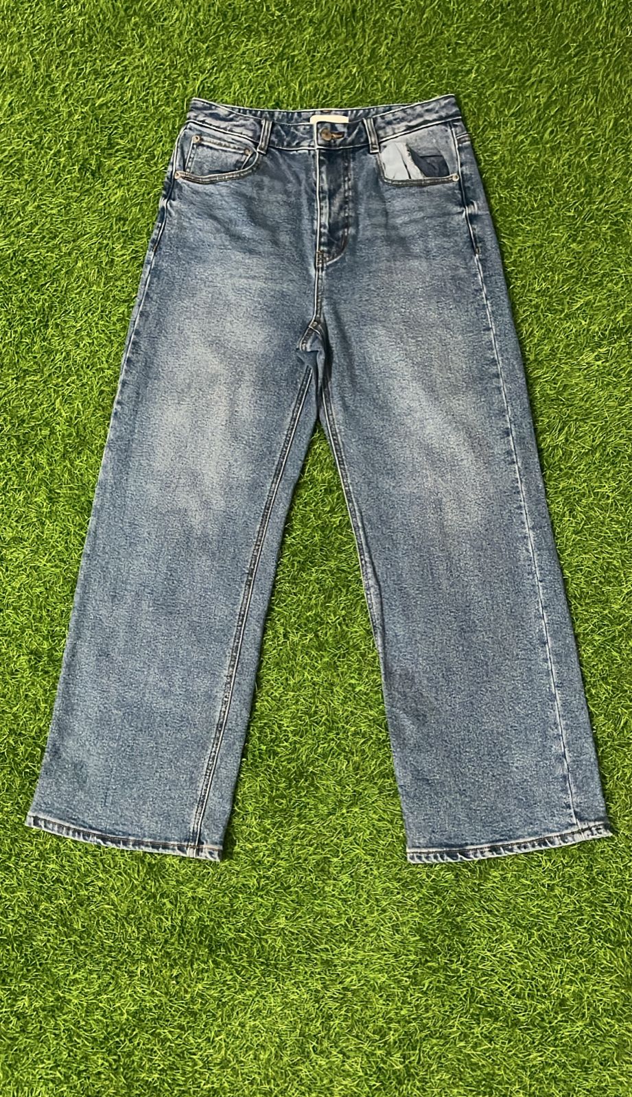 Vintage Giordano Blue Denim Jeans – Straight Fit