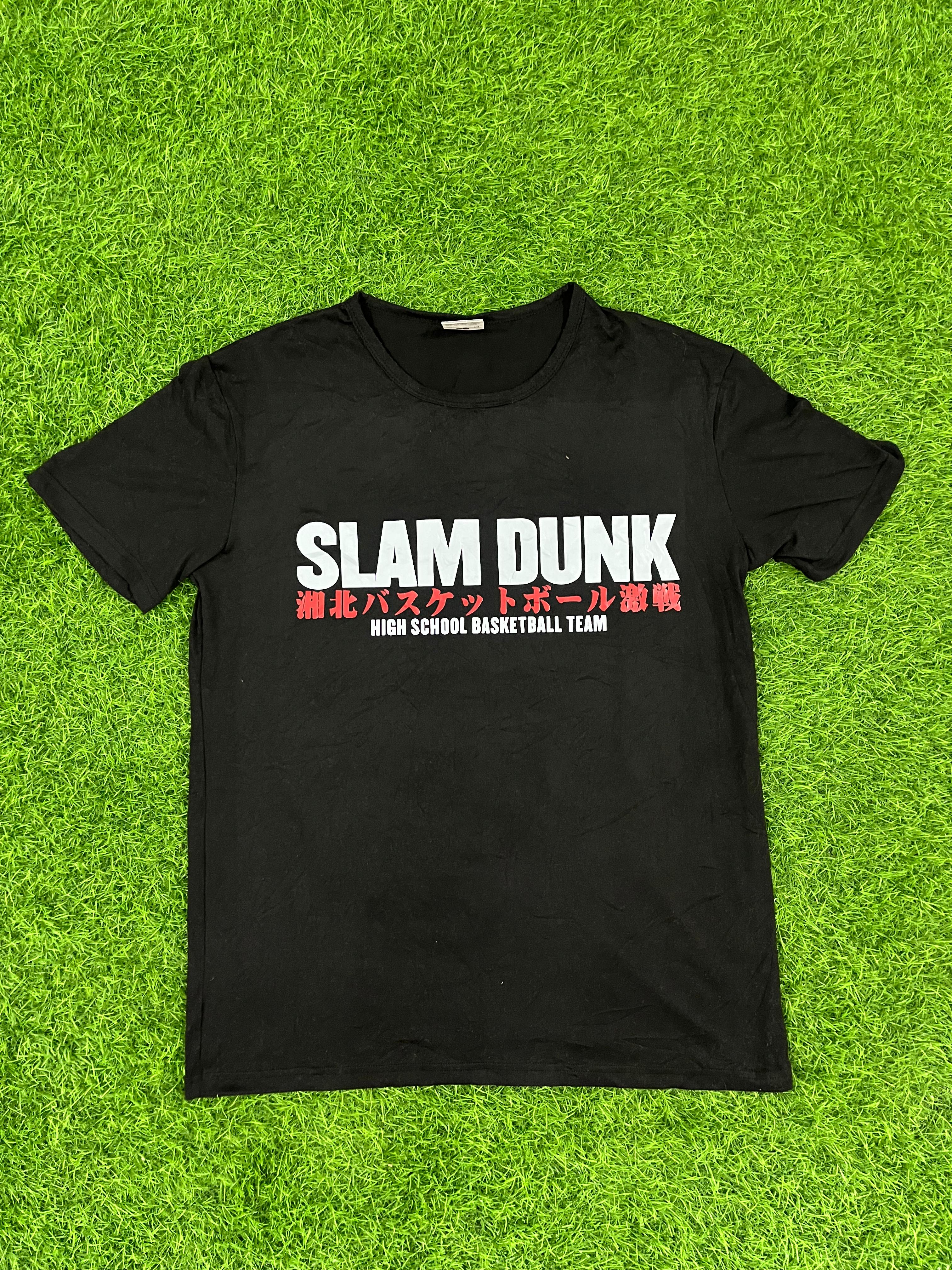🏀 Slam Dunk Anime Graphic Tee – Shohoku Basketball Team #10