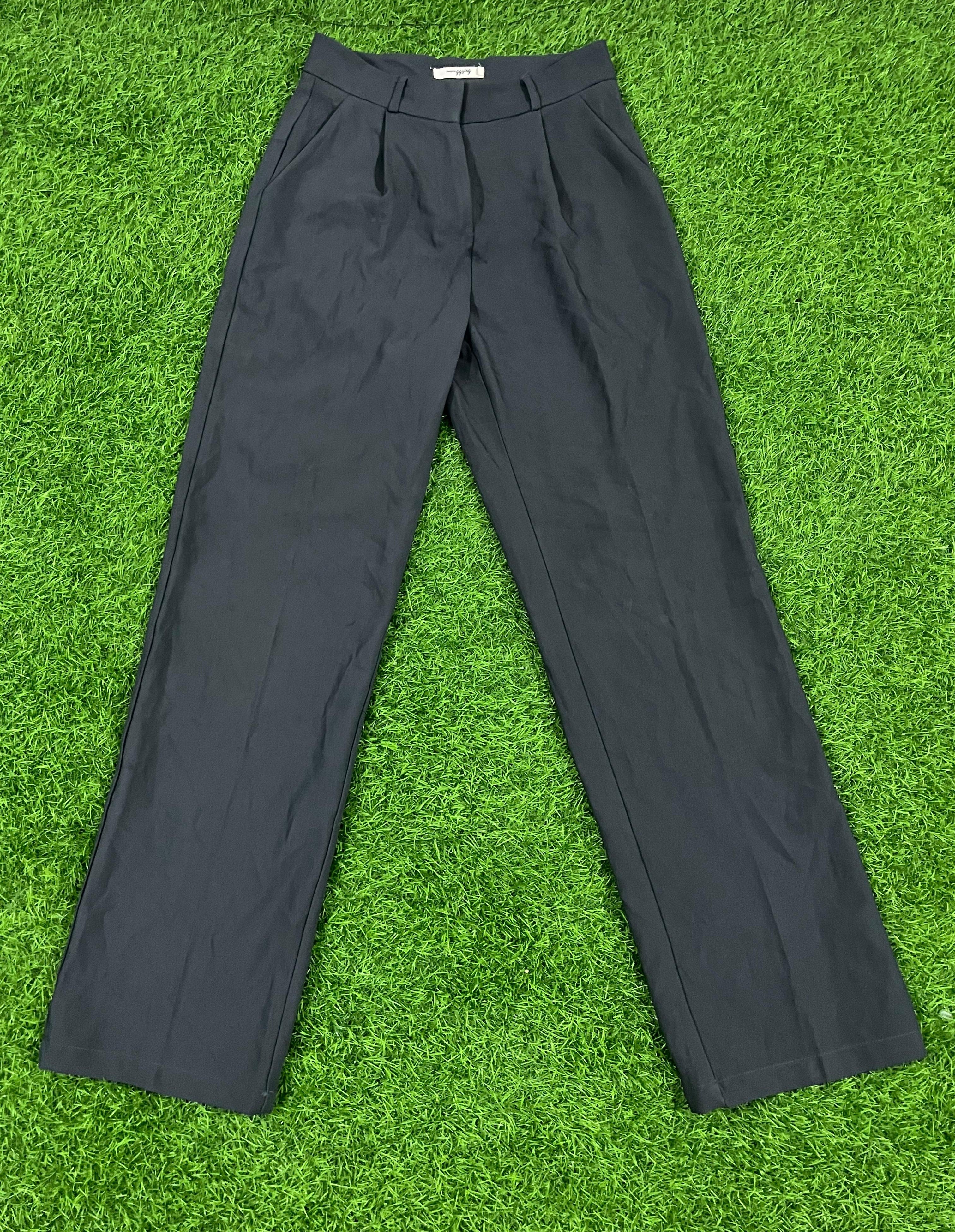 Design by GGSING Wide-Leg Black Trousers – Size XL