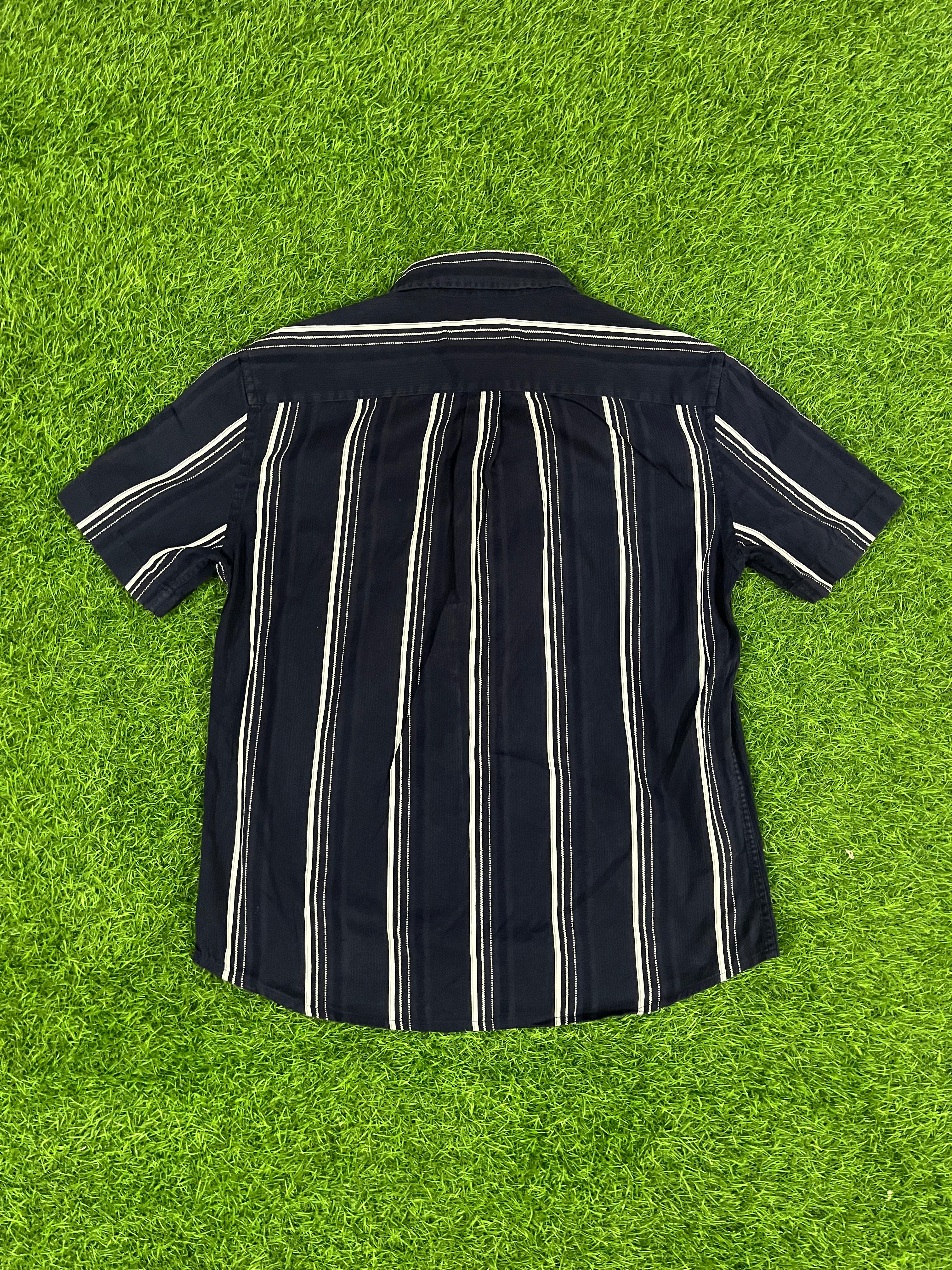 🏷️ Bean Pole Striped Short-Sleeve Shirt – Size 95