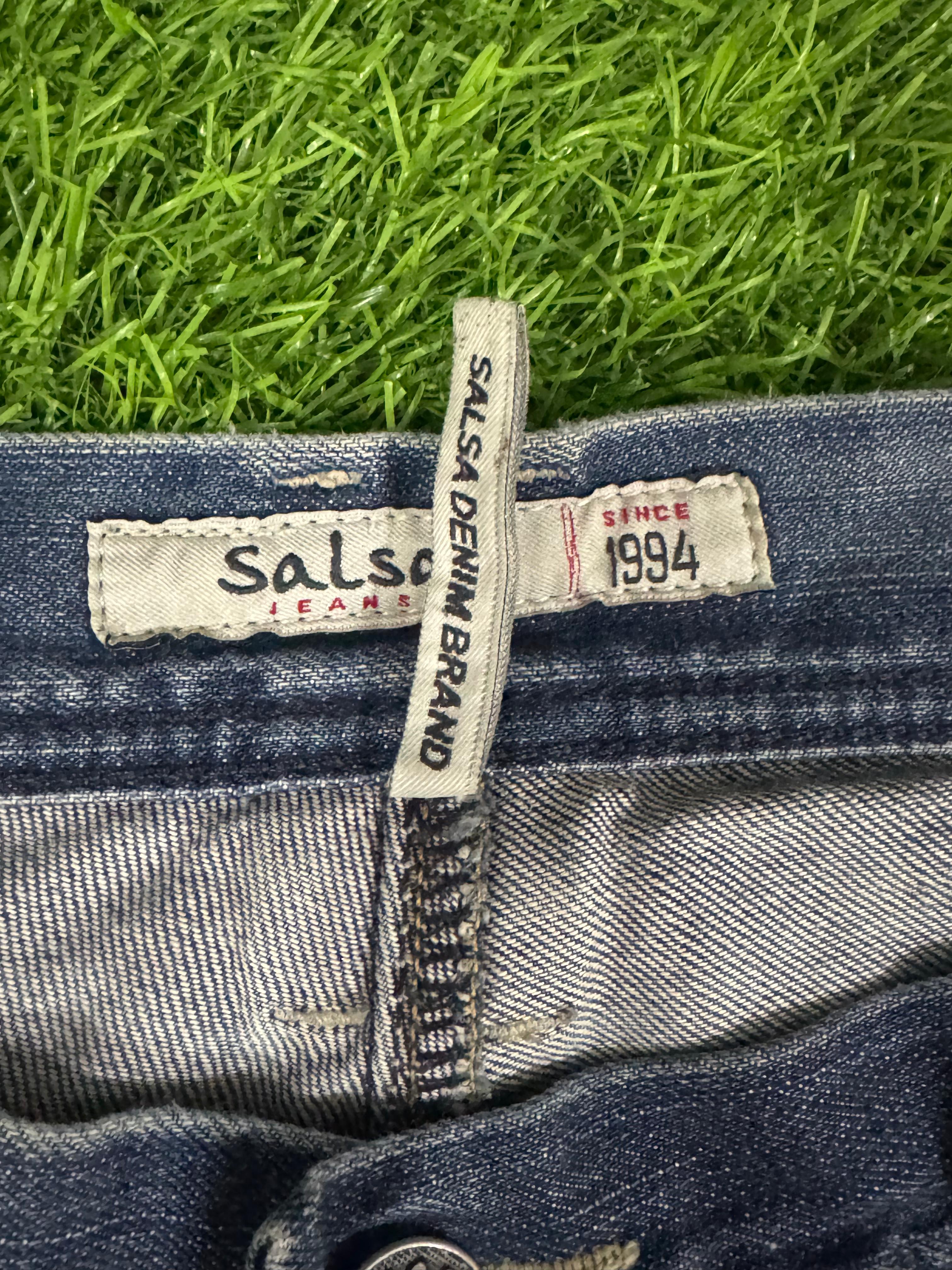 Salsa Jeans Distressed Denim – Vintage Blue – Waist 36 / Length 40
