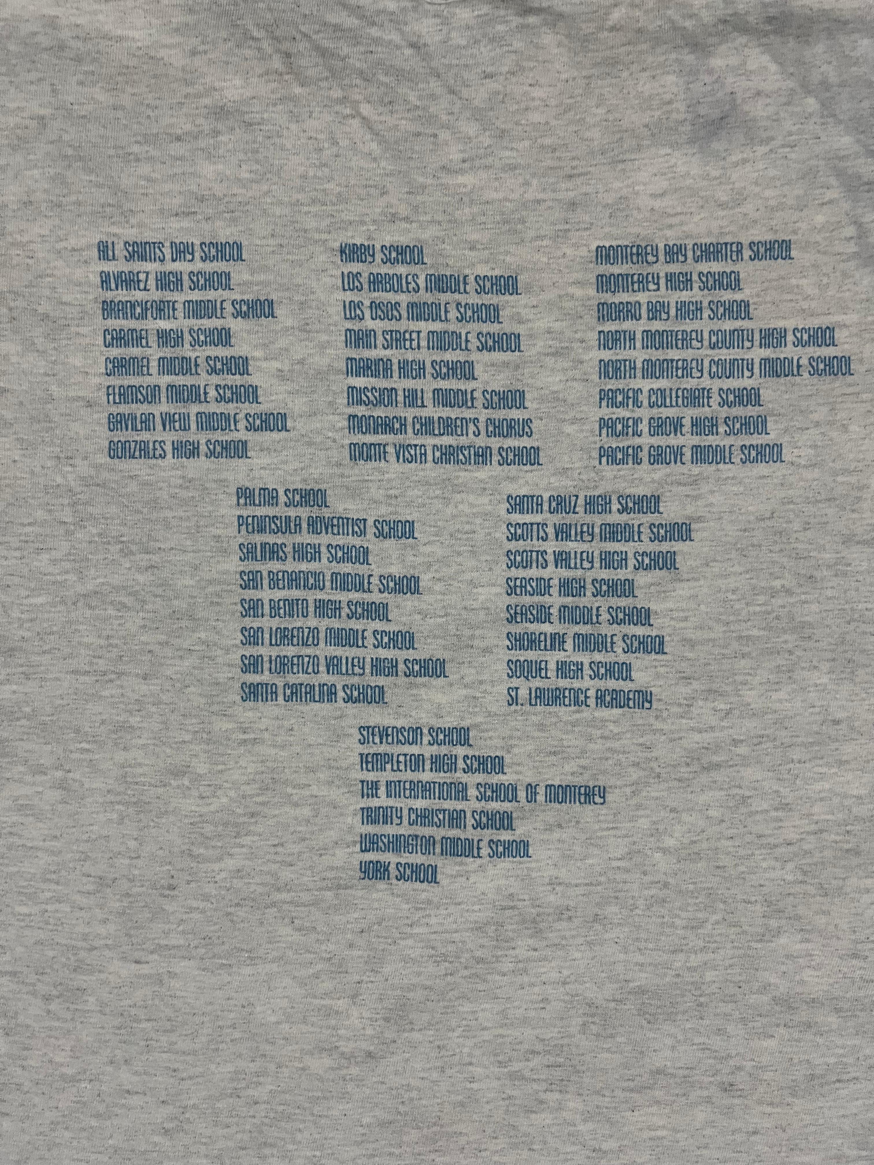 2016 CCS Choir & Orchestra Honor Band Tee – Grey (Oversized Vintage Gildan)