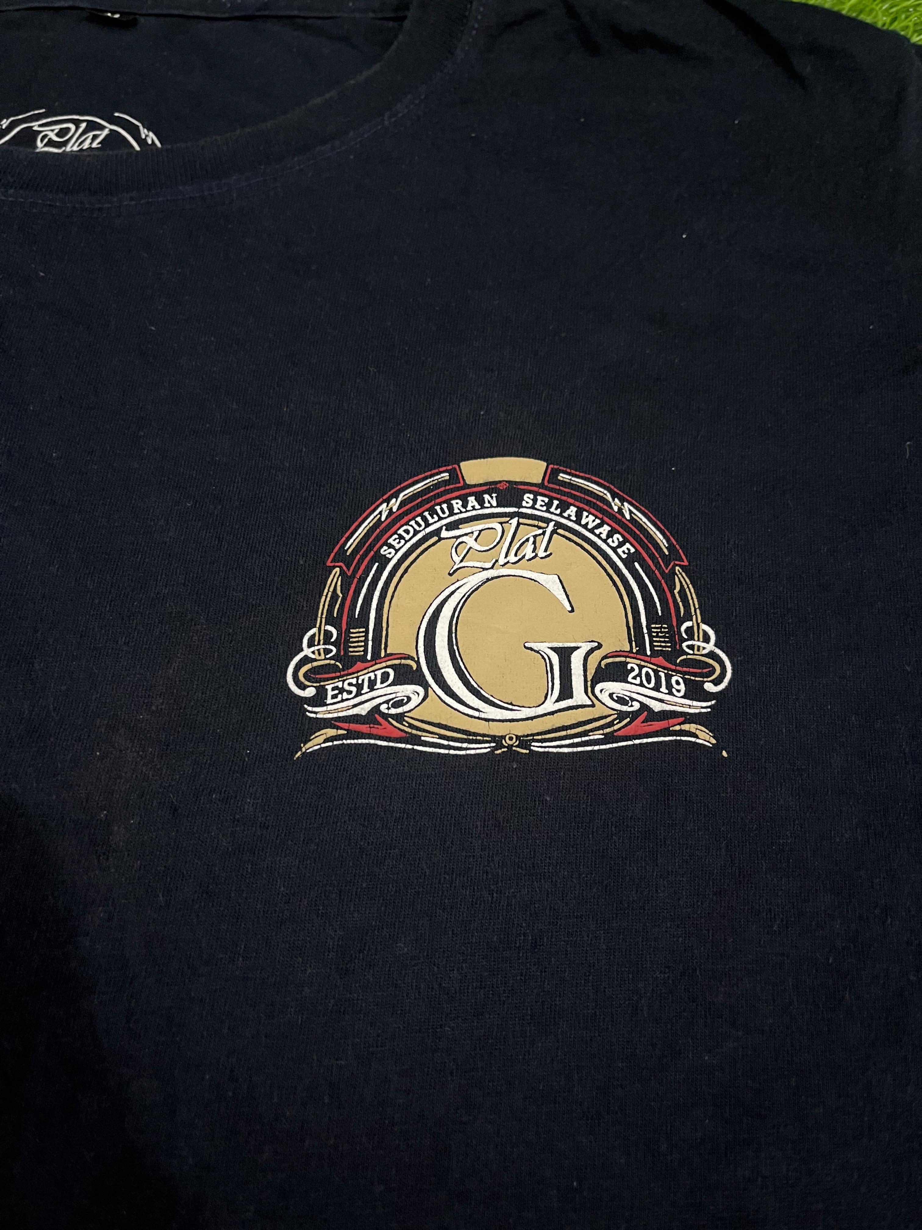 Vintage Black “Plat G Anniversary” Graphic Tee