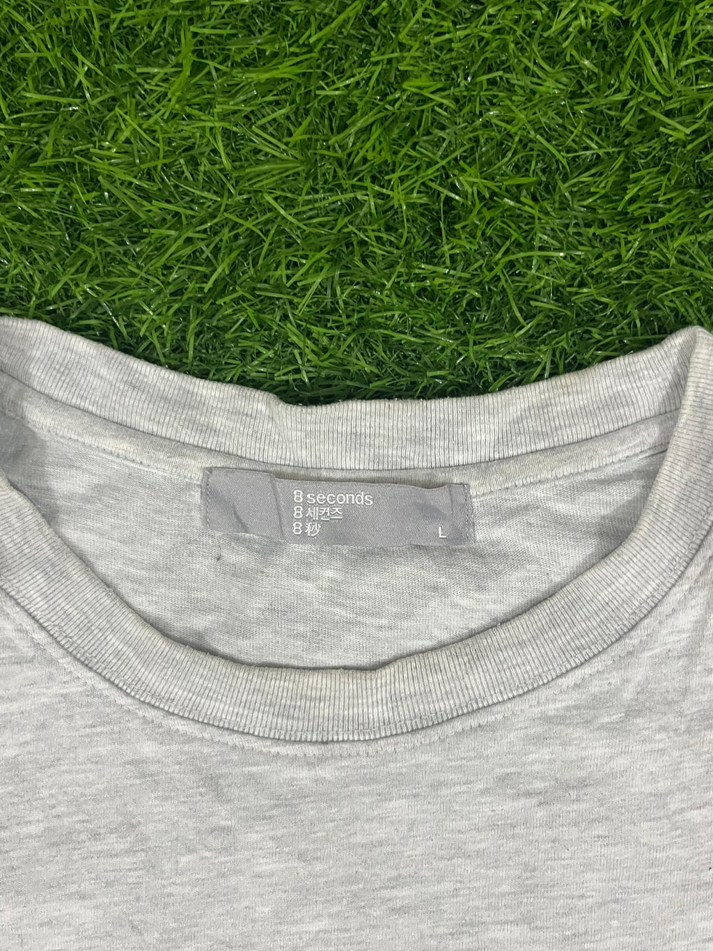 Grey Graphic Camping T-Shirt – 8 Seconds