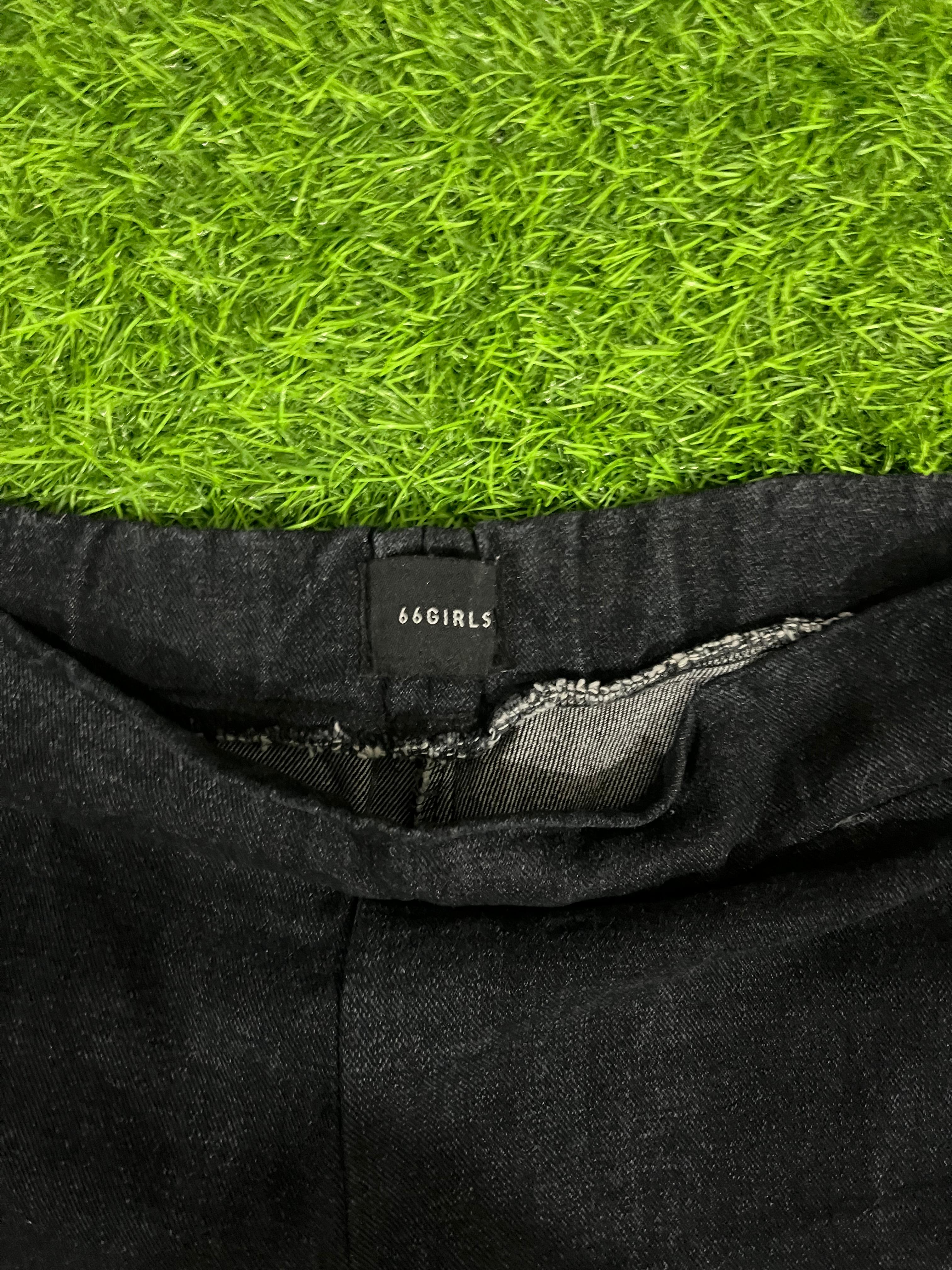 Vintage 66Girls Black Cropped Denim Pants