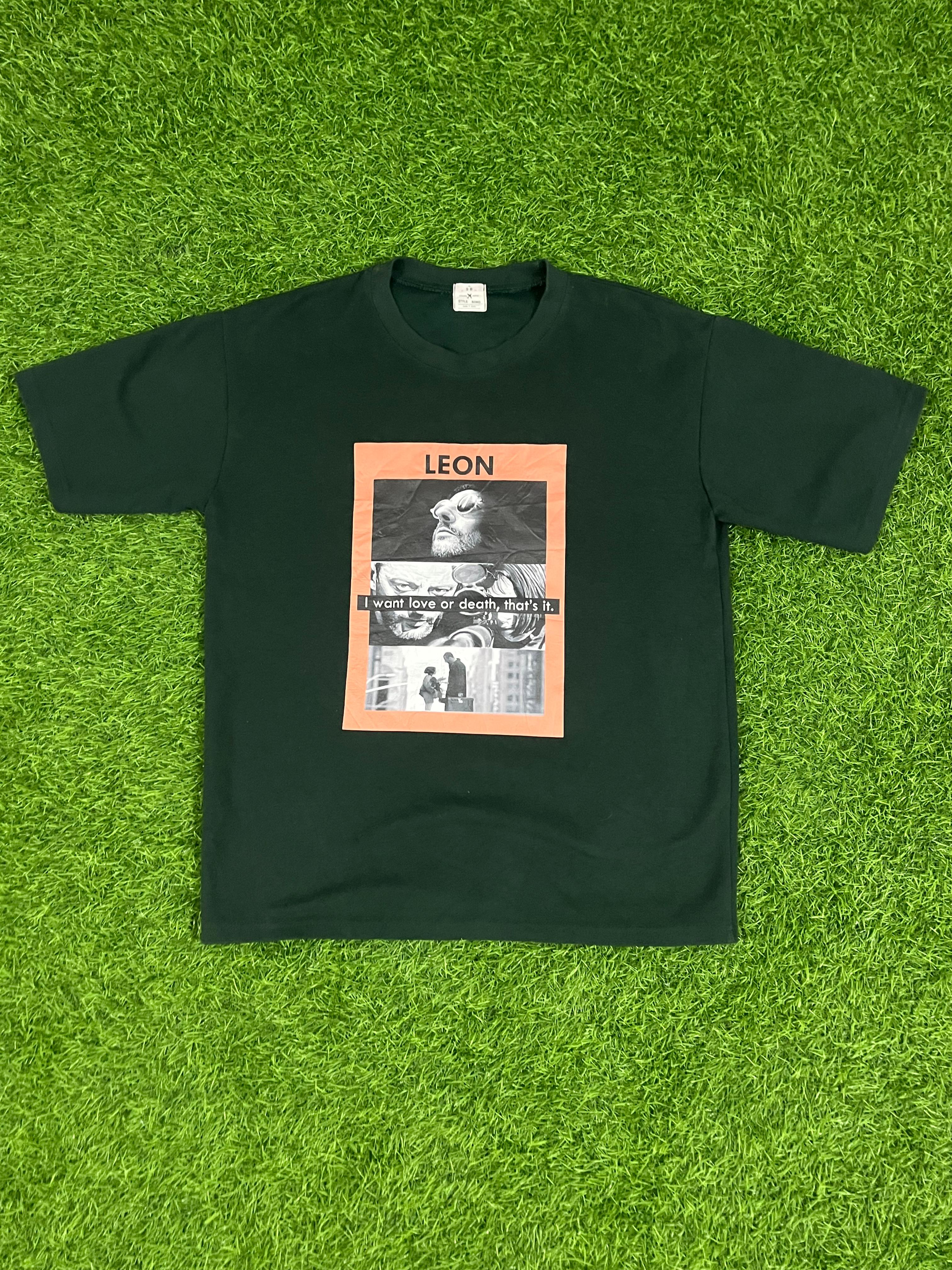 Style Bong "Leon" Graphic Print Tee – Dark Green