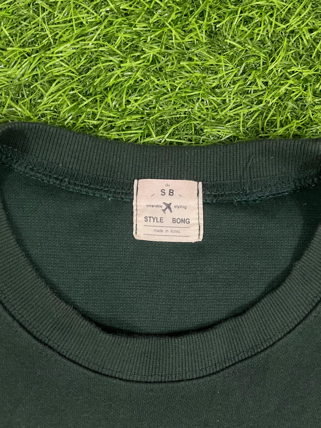 Style Bong "Leon" Graphic Print Tee – Dark Green