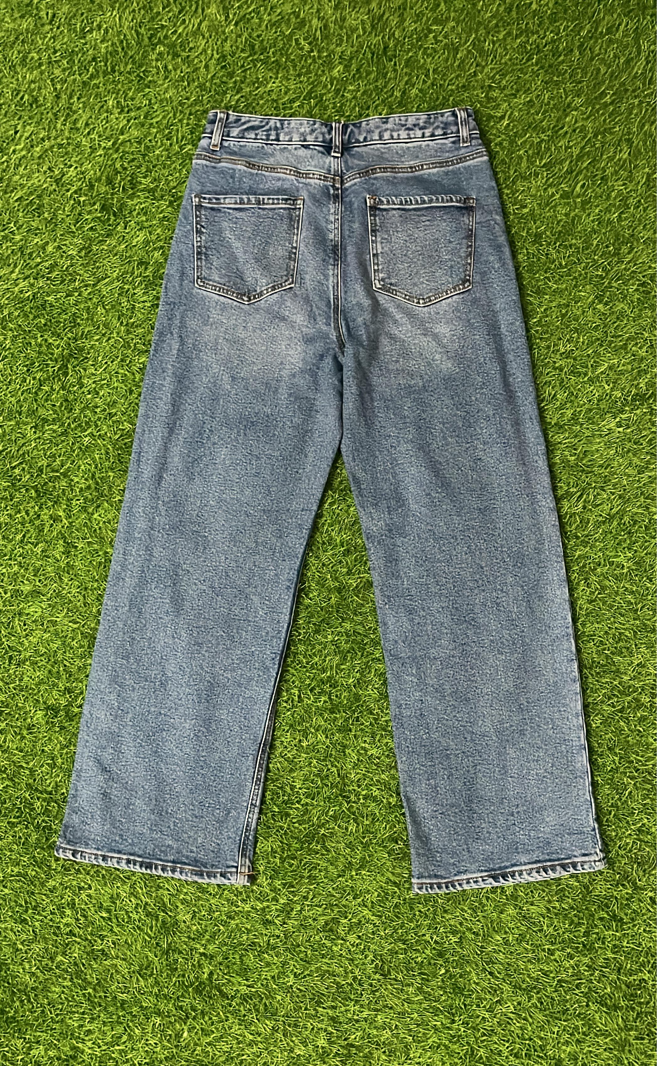 Vintage Giordano Blue Denim Jeans – Straight Fit