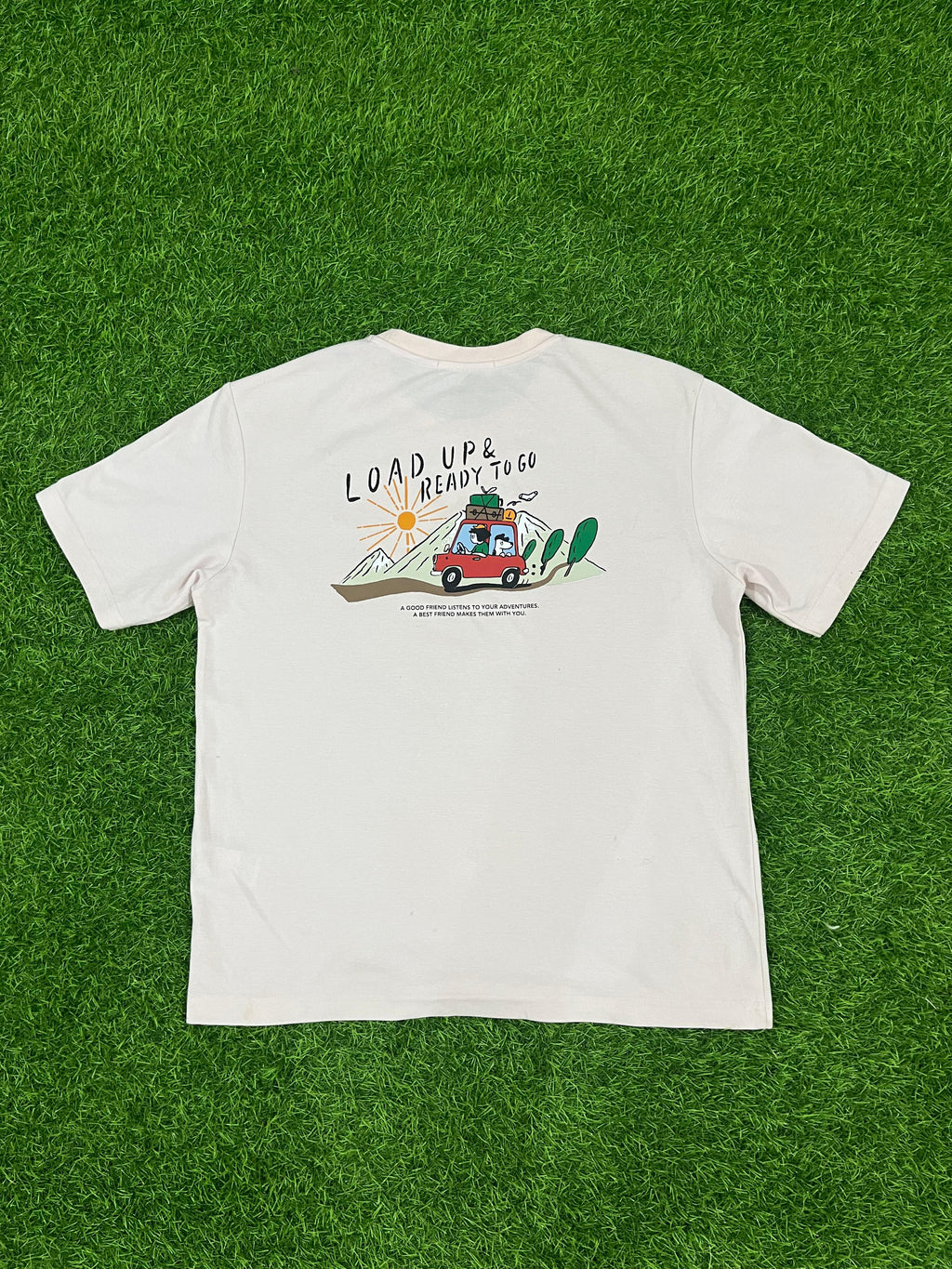 HangTen Essential Graphic Tee – "Load Up & Ready To Go" (Size XL)