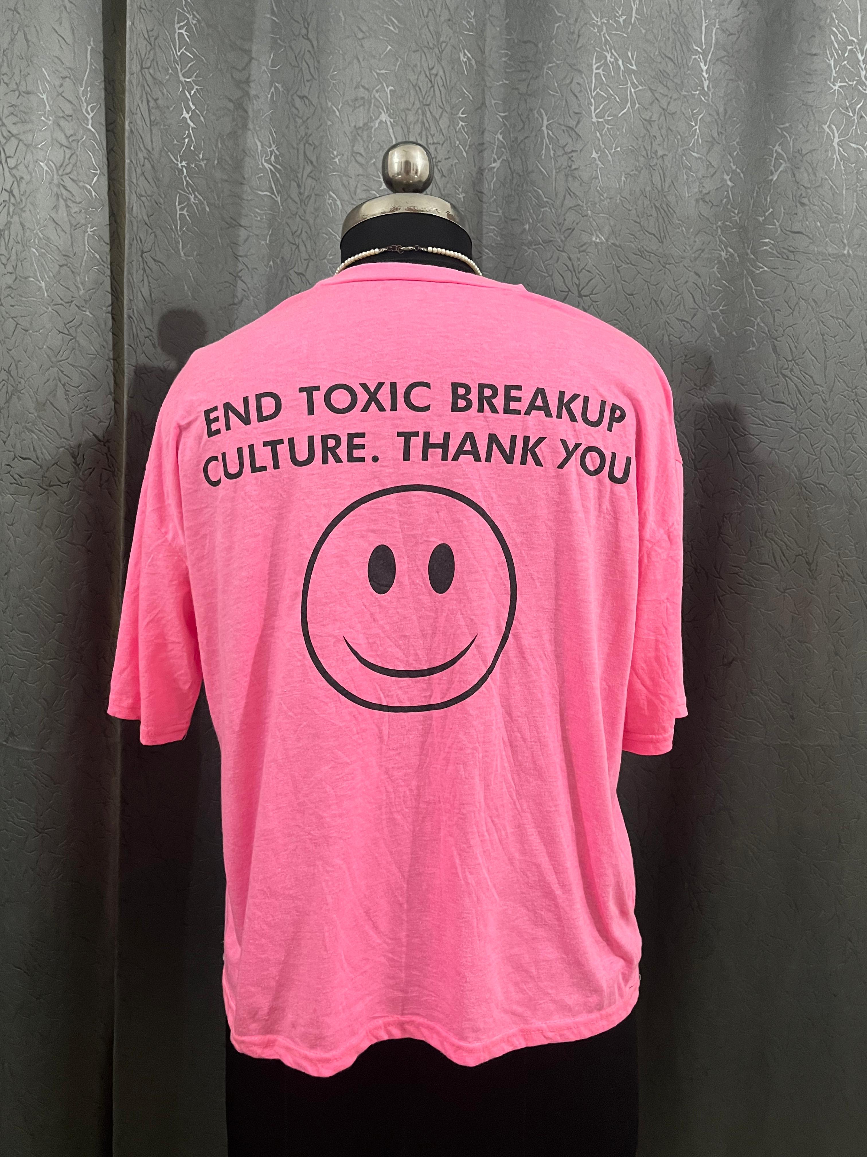 Bold Statement Pink Tee | Size XL