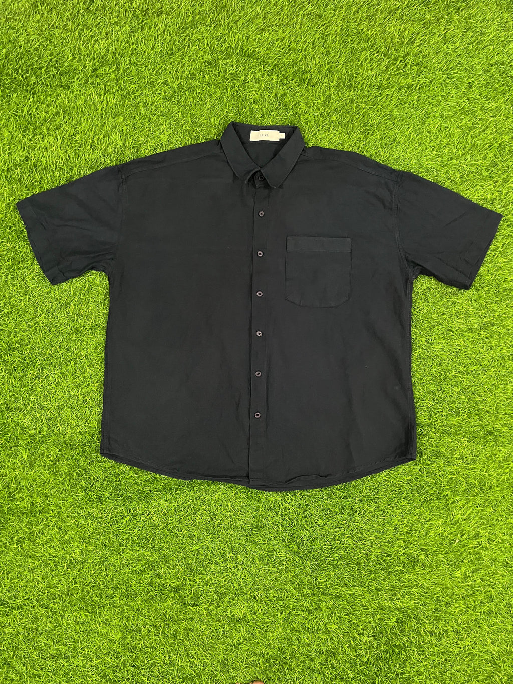 Leire Black Short Sleeve Shirt – Size L
