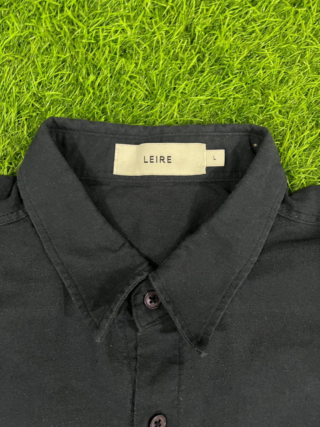 Leire Black Short Sleeve Shirt – Size L