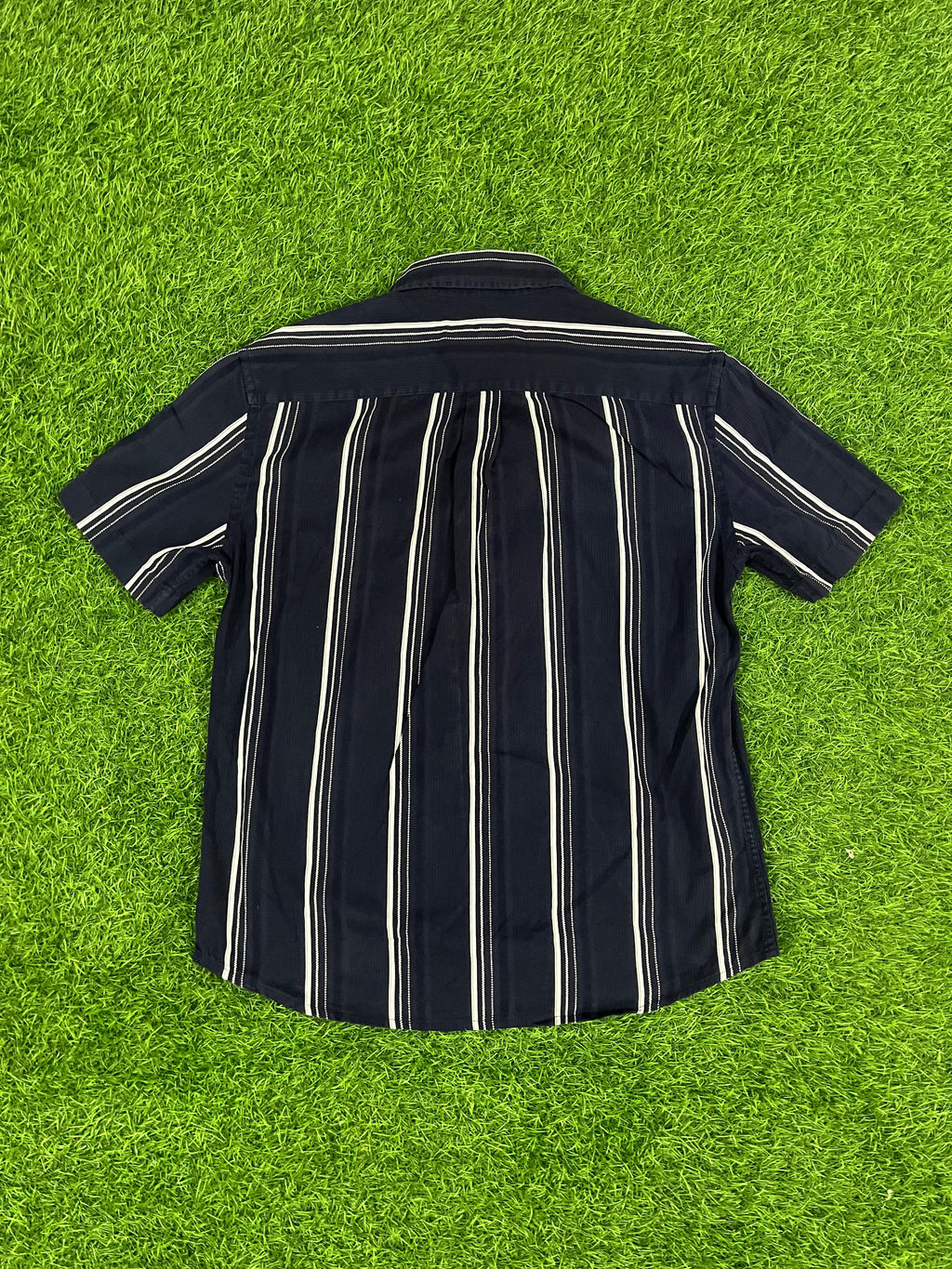 🏷️ Bean Pole Striped Short-Sleeve Shirt – Size 95