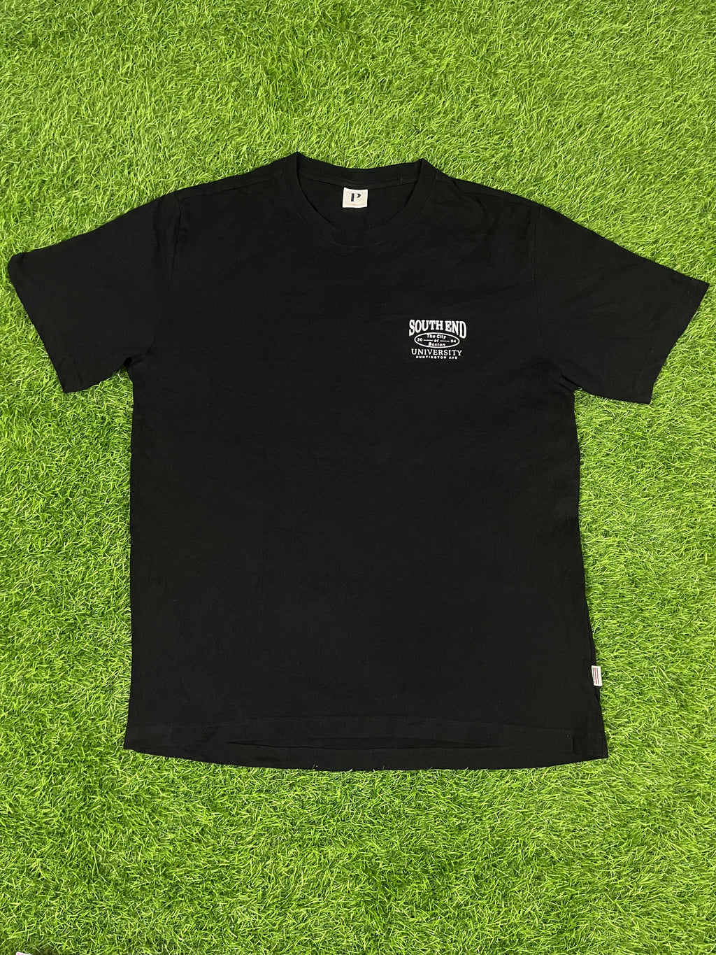 South End Boston University Graphic Black T-Shirt
