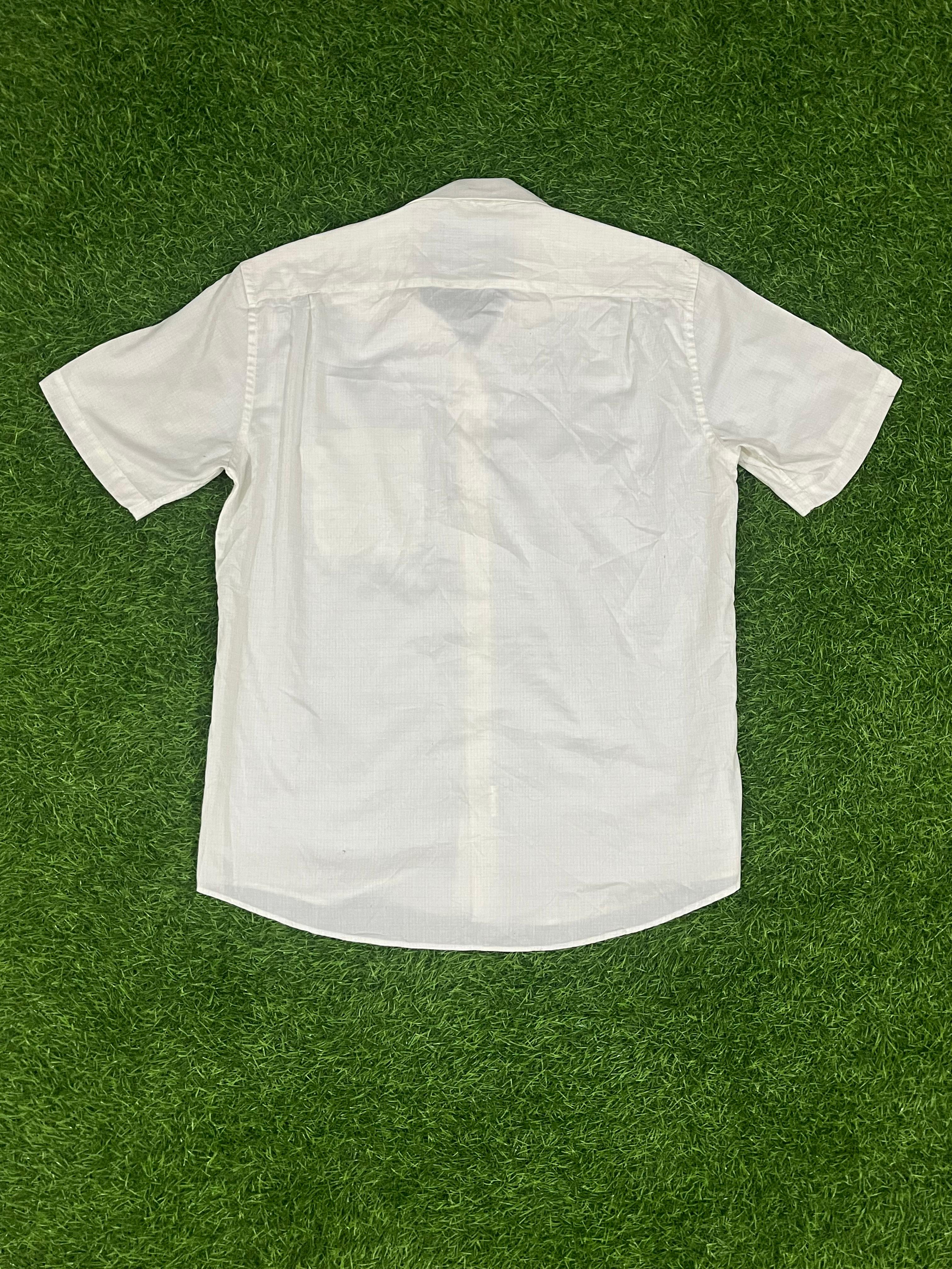 Milanova White Classic Short Sleeve Shirt – Size 100
